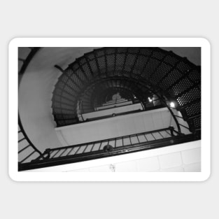 Stairs of the St Augustine Lighthouse Sticker